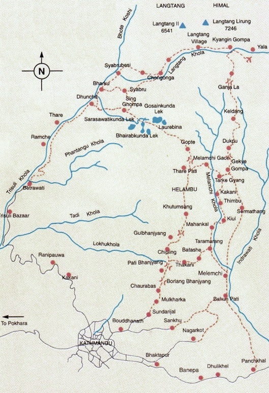 langtang-trekking-map